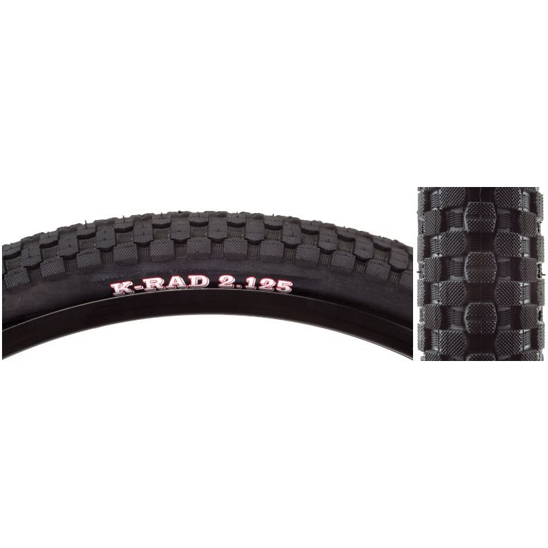 TIRE KEN K-RAD SPORT 24x2.125 BK/BK SRC/60 WIRE