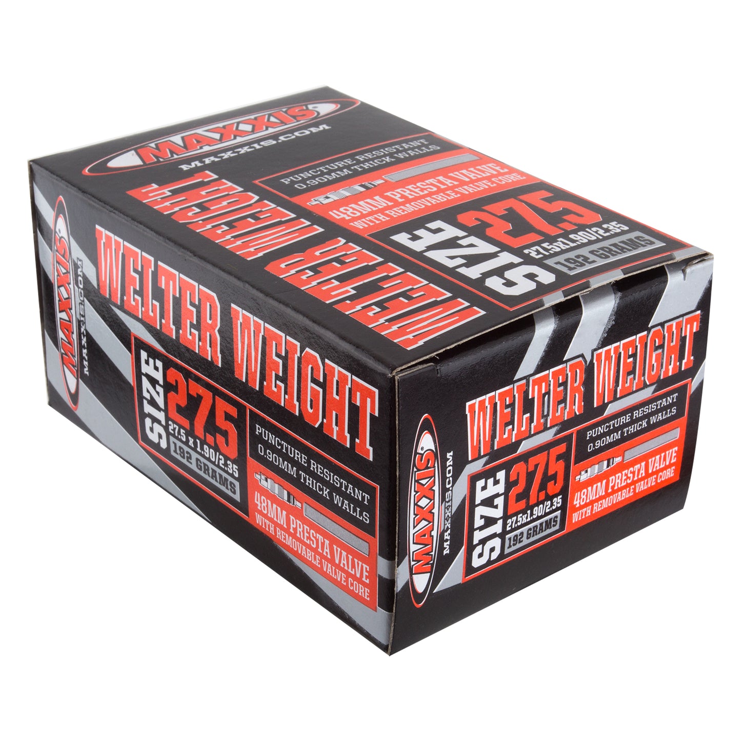 TUBE MAX 27.5x1.9-2.35 PV48 WELTERWEIGHT REMOVABLE-CORE