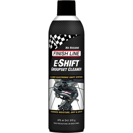 Finish Line E-Shift Cleaner Electronic Groupset Cleaner, 16oz Aerosol