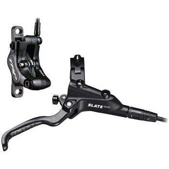 TRP Slate EVO Disc Brake and Lever - Front, Hydraulic, Post Mount , Black