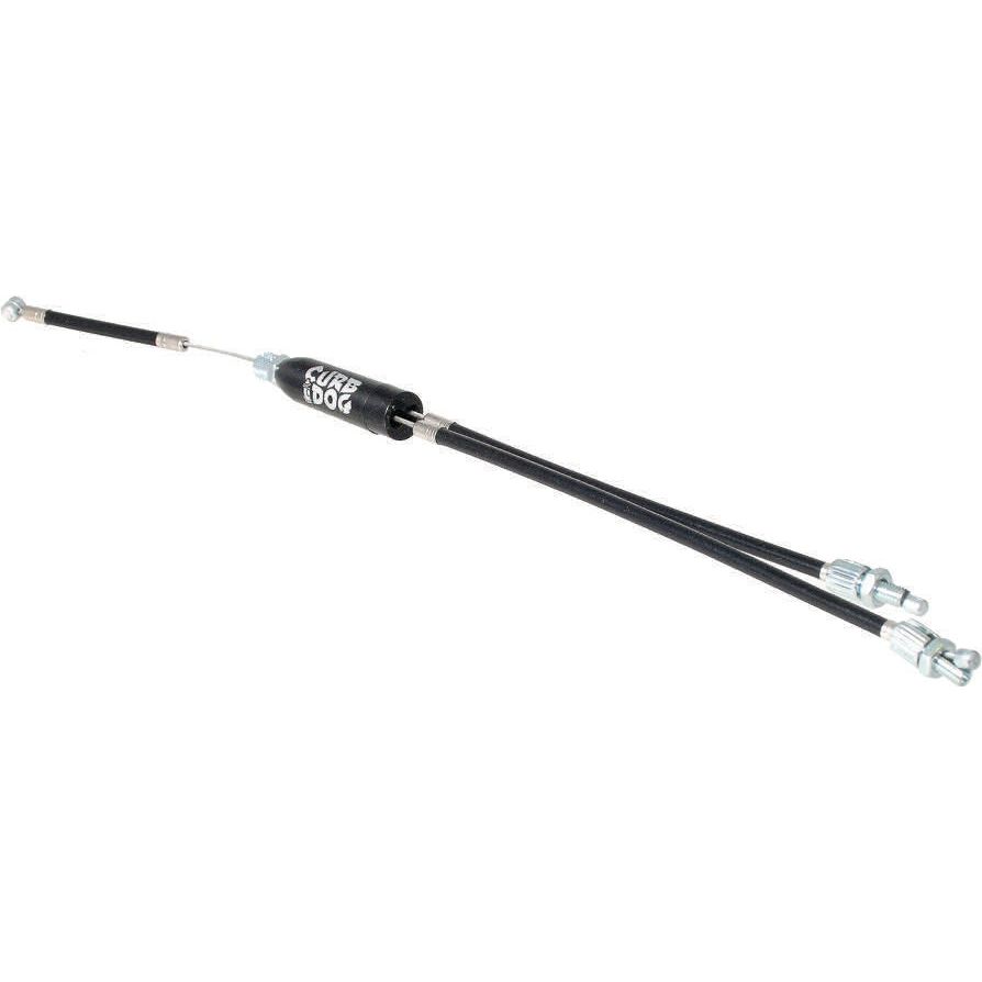 CABLE GYRO UPPER SMALL 390MM BLK CURB DOG