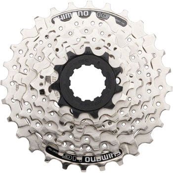 Shimano CS-HG41 Cassette - 7 Speed, 11-28t, Silver