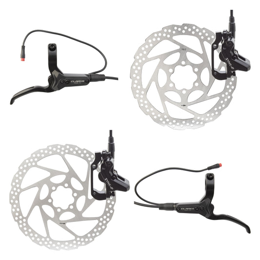 BRAKE DISC CLK SYNC-4E HYD FT-180/RR-160 w/LVRS BK
