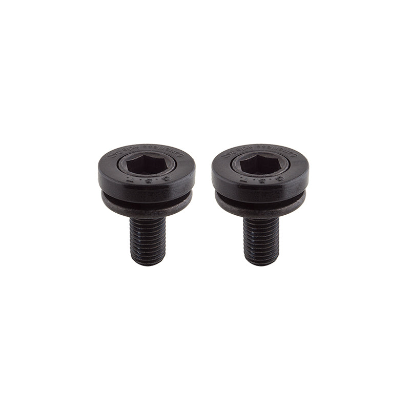 BB AXLE BOLT SUNLT RUST-SHIELD M8x16mm BK PAIR