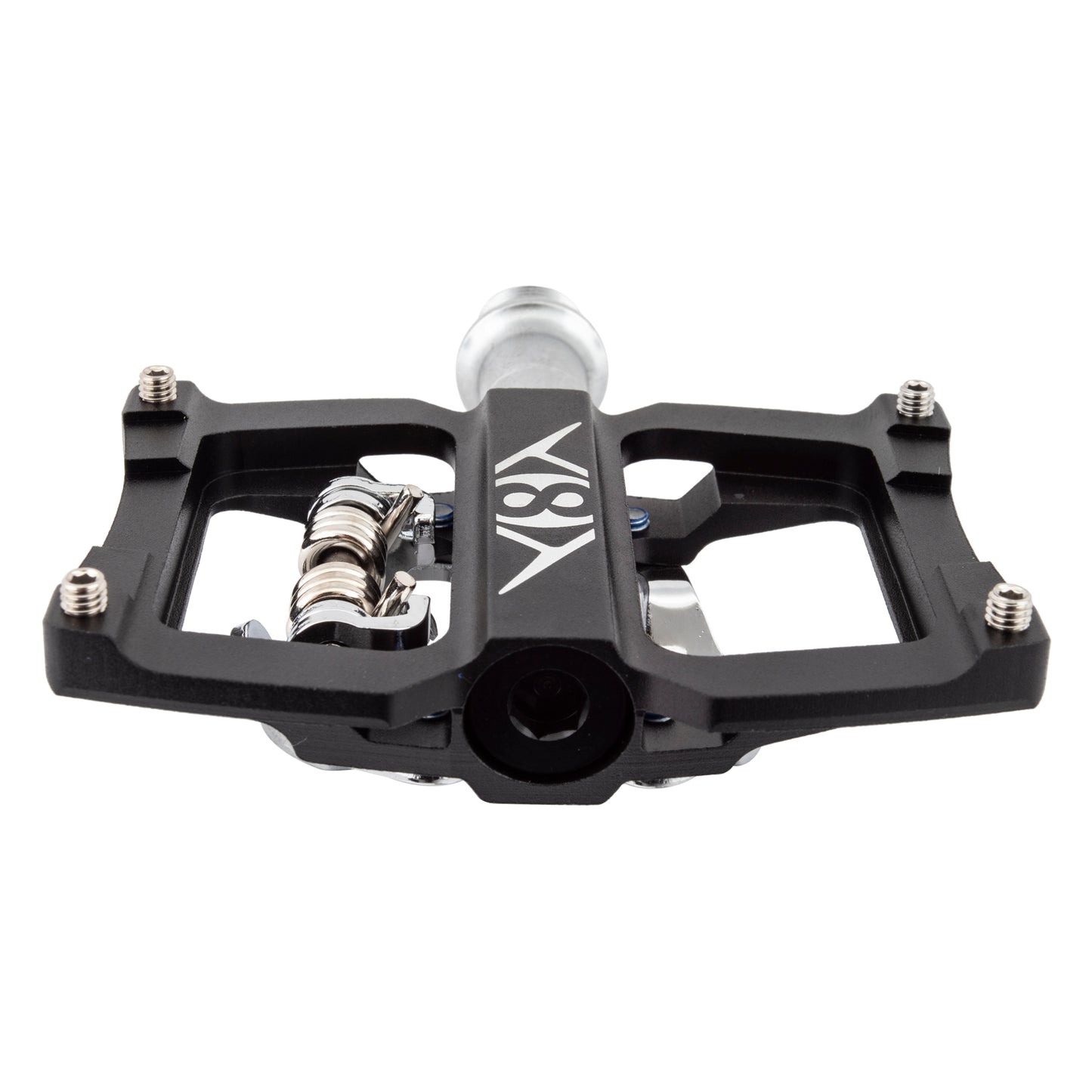 PEDALS OR8 DUAL SPT SPD SGL CLPLS 9/16BK