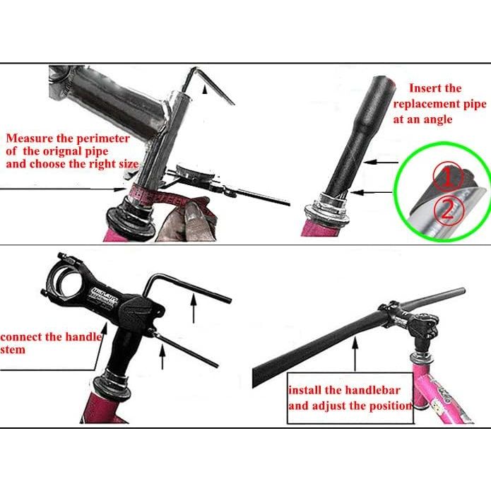 Quill stem adapter sizes sale