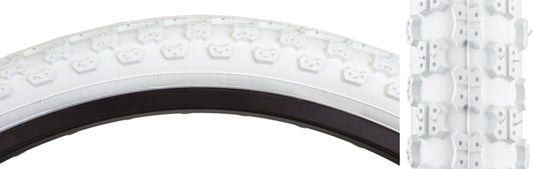 TIRE SUNLT 16x1.75 WH/WH MX3 K50 WIRE