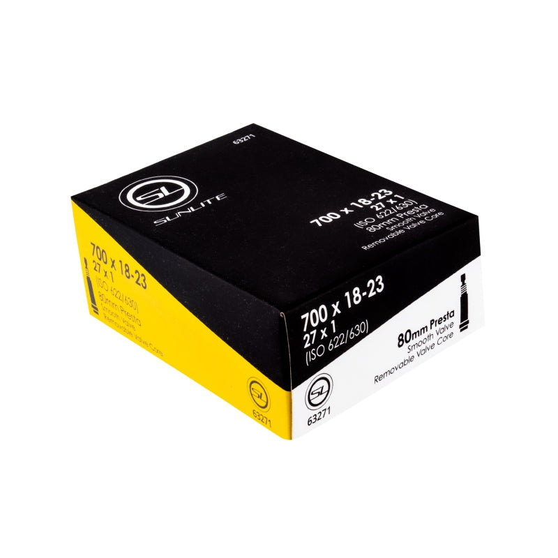 TUBE SUNLT 700x18-23 PV80/SMTH/RC (27x1) FFW22mm