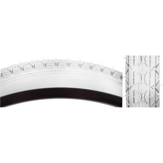 TIRE SUNLT 26x2.125 CST241 WH/WHT CRUISER WIRE