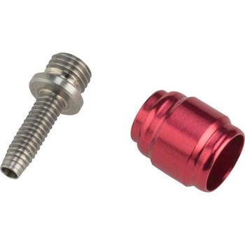 SRAM Stealthamajig Disc Brake Hose Fitting Kit - Includes 1 Threaded Hose Barb, 1 Compression Fitting