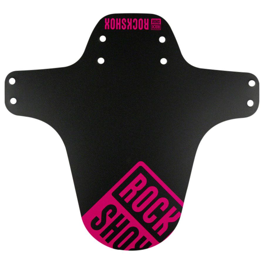 RockShox MTB Fork Fender Black with Magenta Print