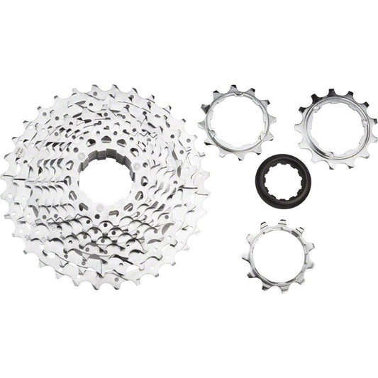 microSHIFT H10 Cassette - 10 Speed, 11-32t, Silver, Chrome Plated
