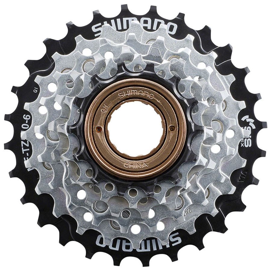 Shimano MF-TZ510-6-CP Multi-Speed Freewheel - 6-Speed, 14-28t