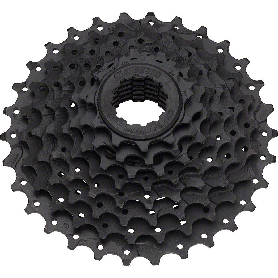 SRAM PG-820 Cassette - 8 Speed, 11-30t, Black