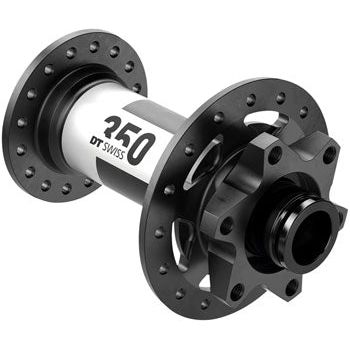 DT Swiss 350 Front Hub - 15 x 110mm, 6-Bolt, Black, 32H