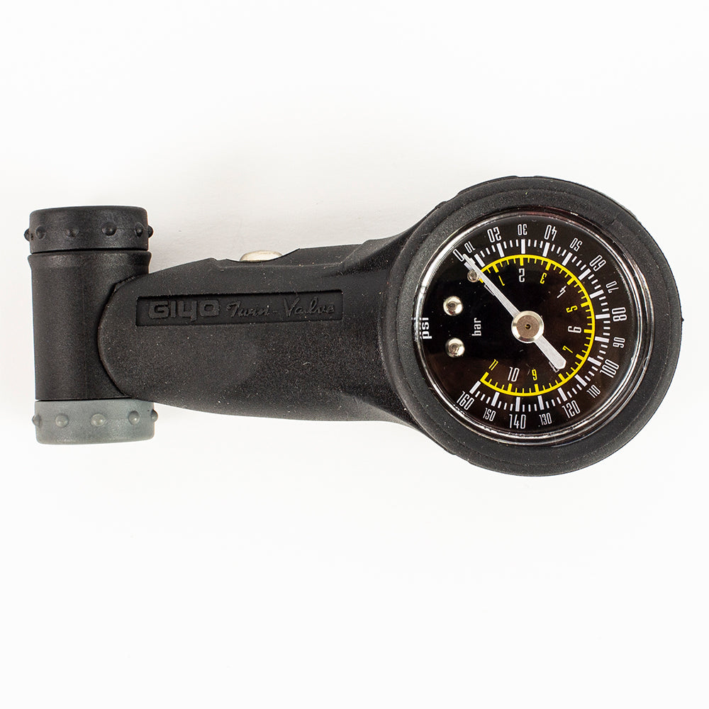 AIR PRESSURE GAUGE ACTION JAXON DUAL HEAD PV/SV 160PSI