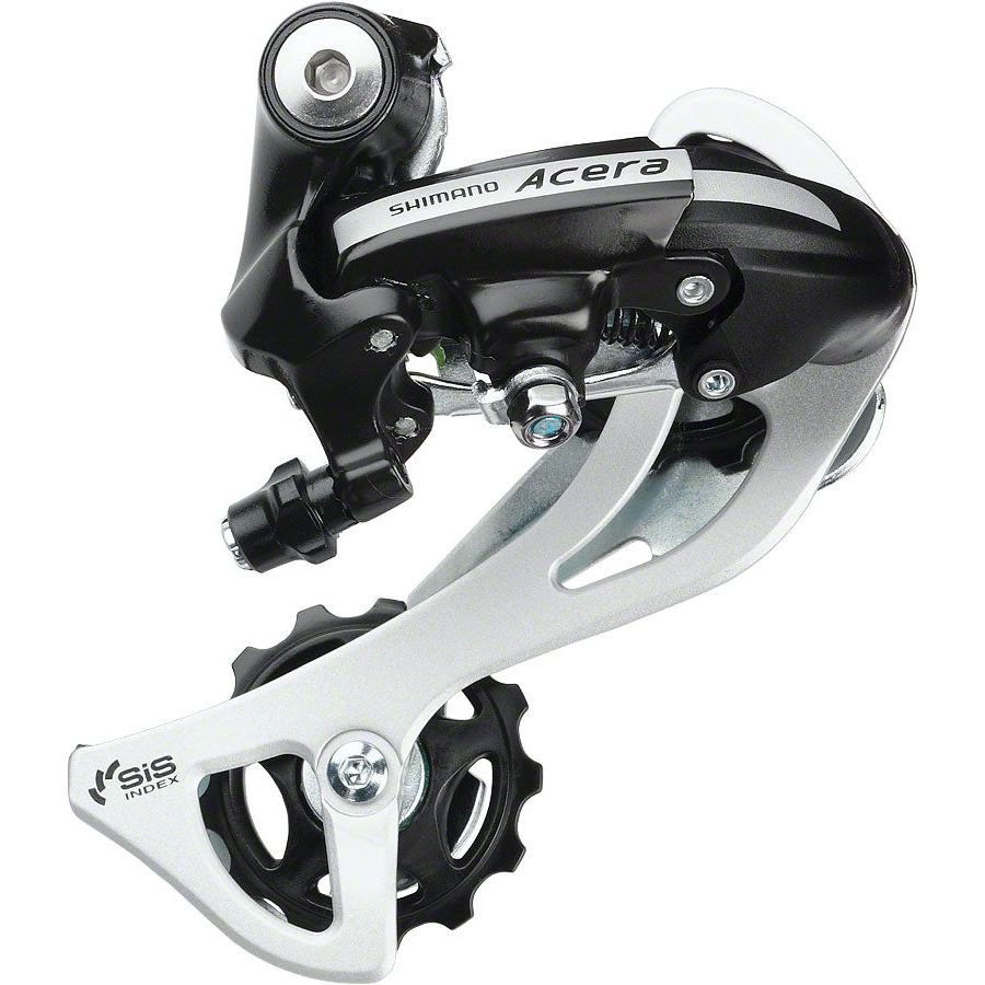 Shimano Acera RD-M360-SGS Rear Derailleur - 7,8 Speed, Long Cage, Black