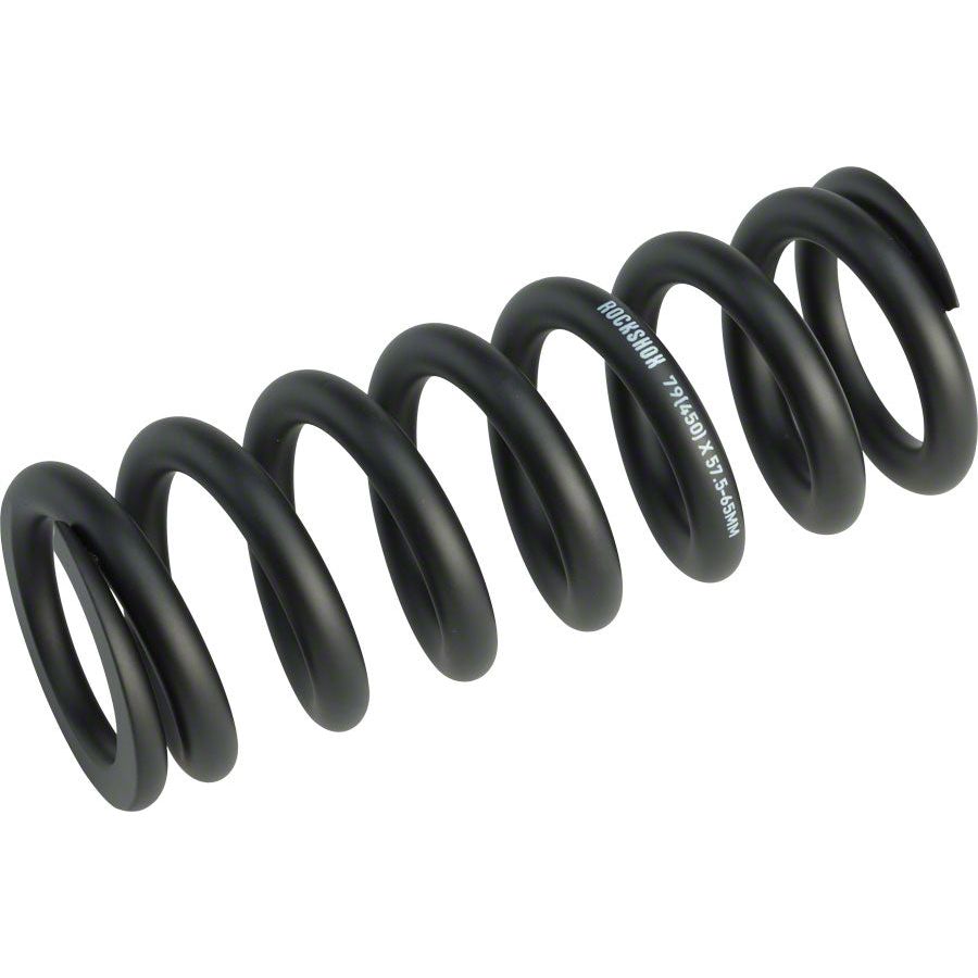 RockShox Metric Coil Spring - Length 151mm, Travel 57.5-65mm, 450 lbs, Black