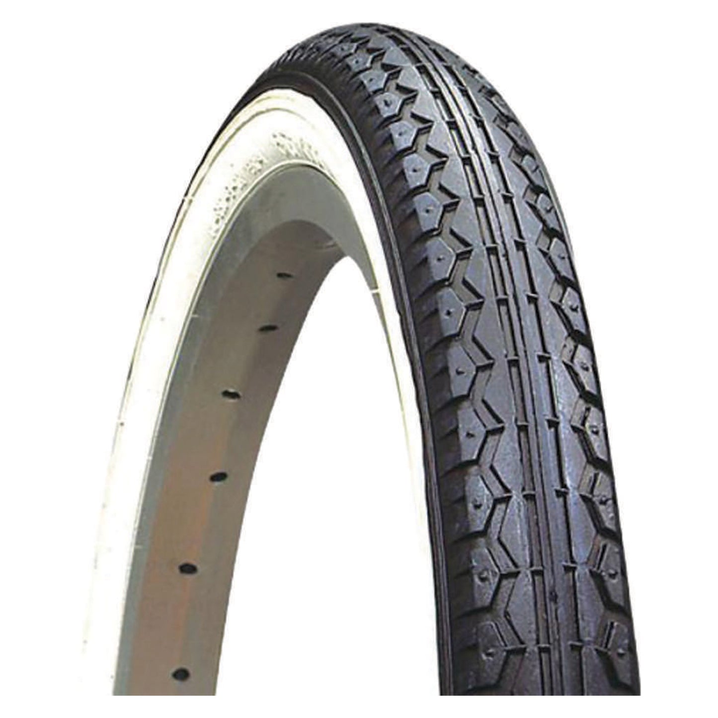 TIRE KENDA, 20X1.75 K123 STREET WHITEWALL/BLK