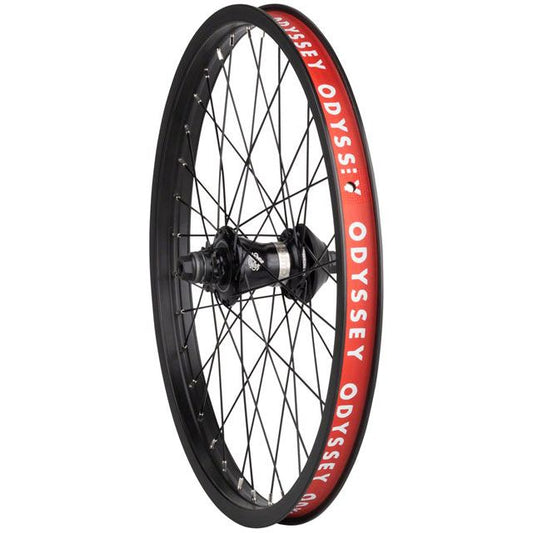 Odyssey Quadrant Rear Wheel - 20", 14 x 110mm, Rim Brake, Freecoaster RHD, Black