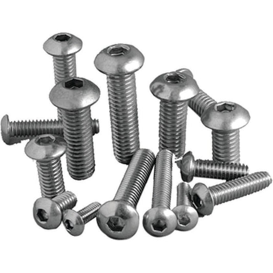 BOLT BUTTONHEAD ACTION STAINLESS 5X 8MM