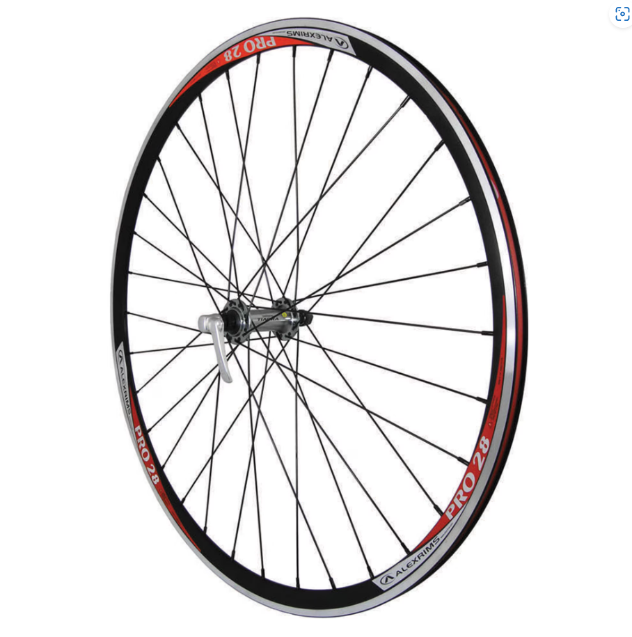 WHEEL Action, Alloy 700c FRONT BLK ALEX PRO28/4500 QR