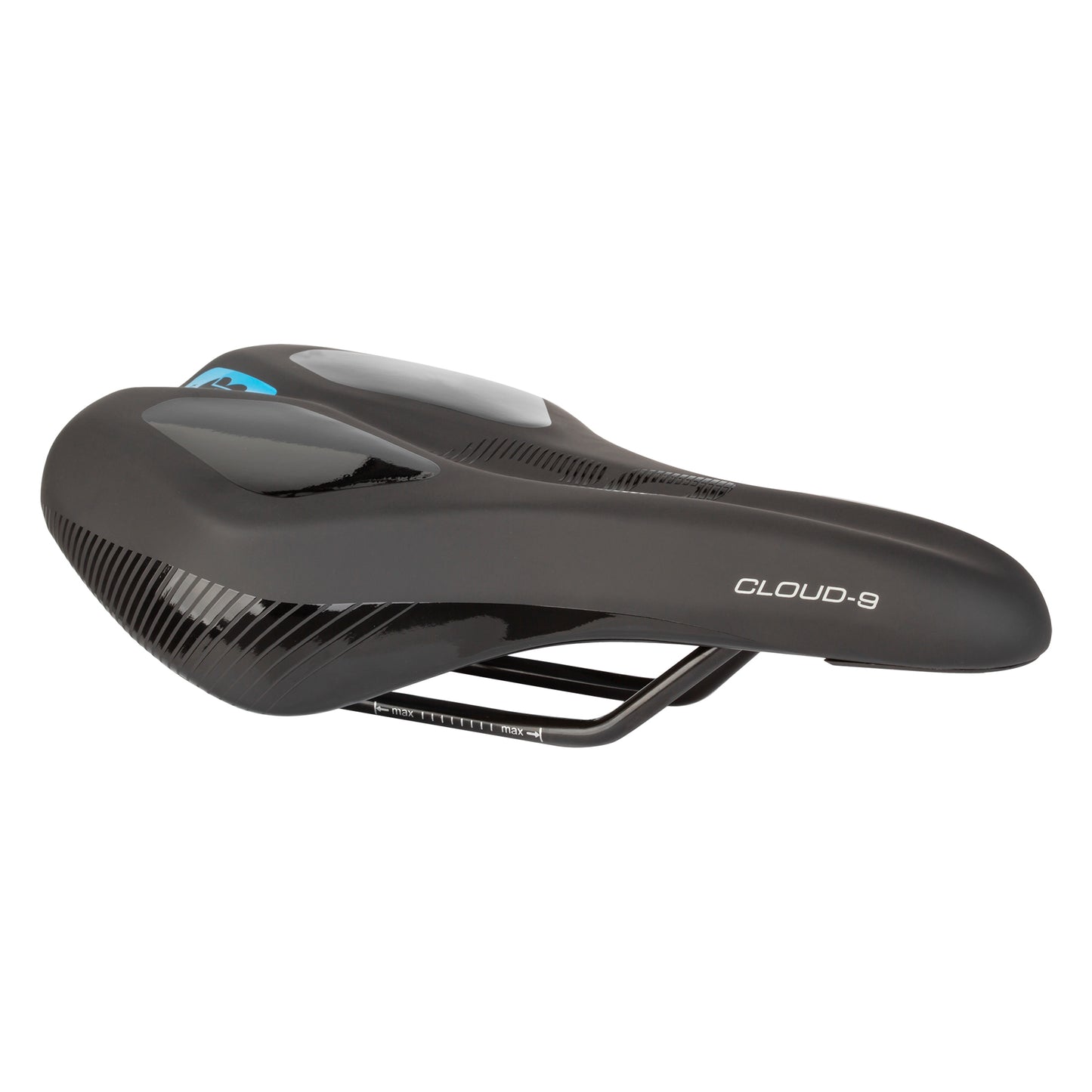 SADDLE C9 KUSH PLUS MEDIUM MEMORY FOAM BK