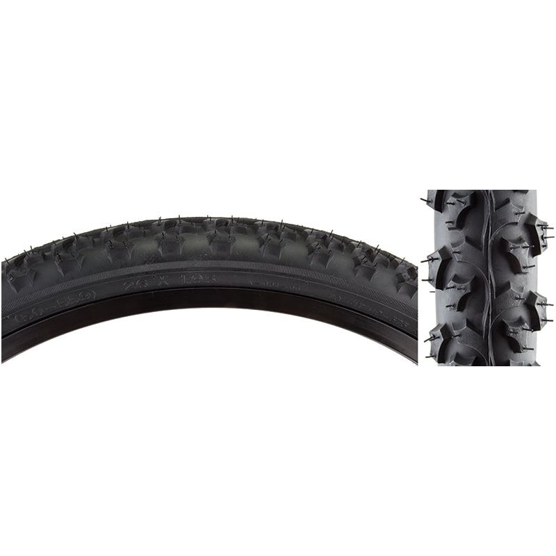 TIRE SUNLT 26x1.95 BK/BK ALPHABITE K831/K850/C1027 WIRE