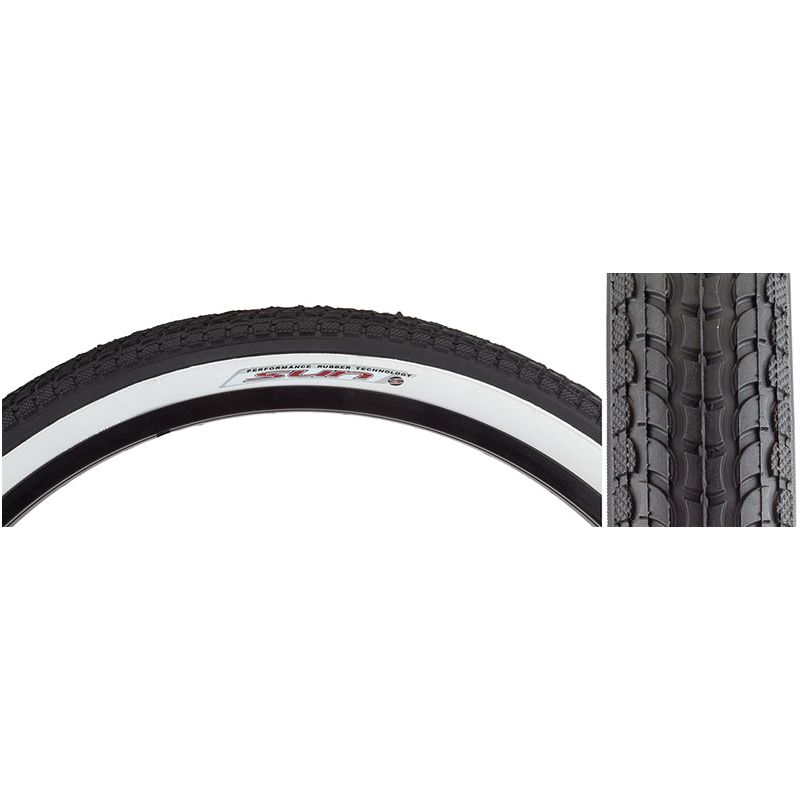 TIRE SUNLT 24x2.125 BK/WH CRUISER K927w/SUNLOGO WIRE