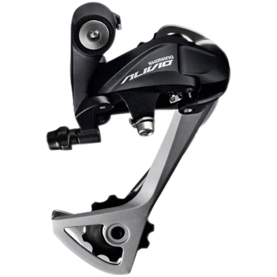 Shimano Alivio RD-T4000-SGS Rear Derailleur - 9 Speed, Long Cage, Black